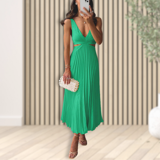 Sienna – Plooienjurk met luxe uitstraling