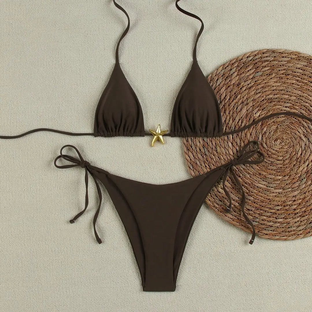 Marina – Brazilian Bikini met Sterrenprint