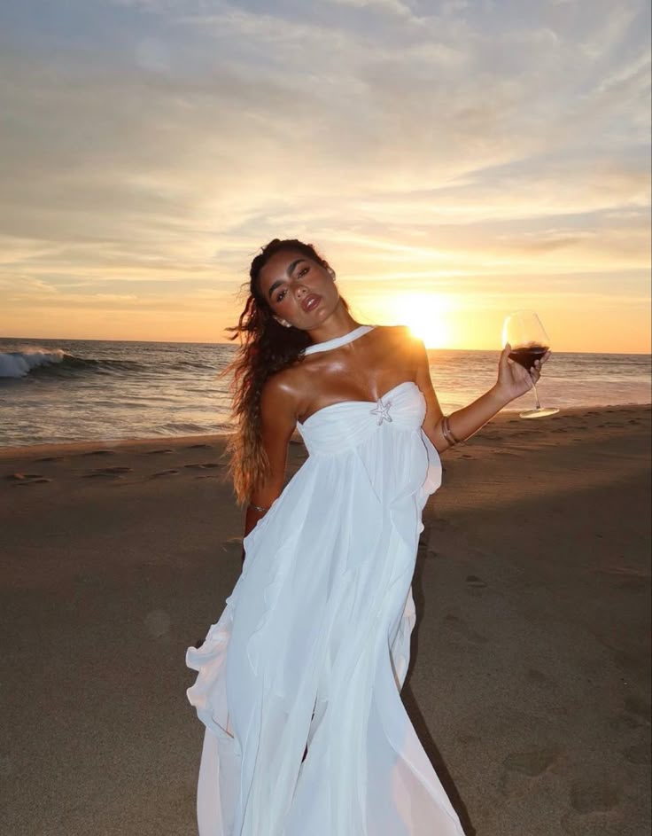 Éliane – Strapless maxi-jurk met ruches