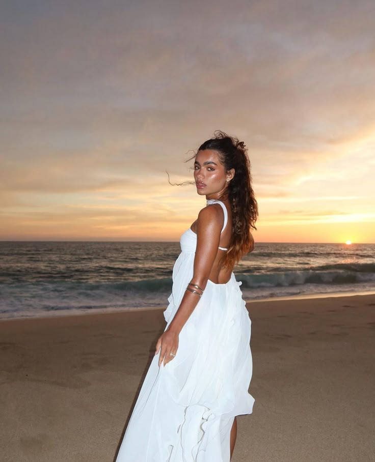 Éliane – Strapless maxi-jurk met ruches