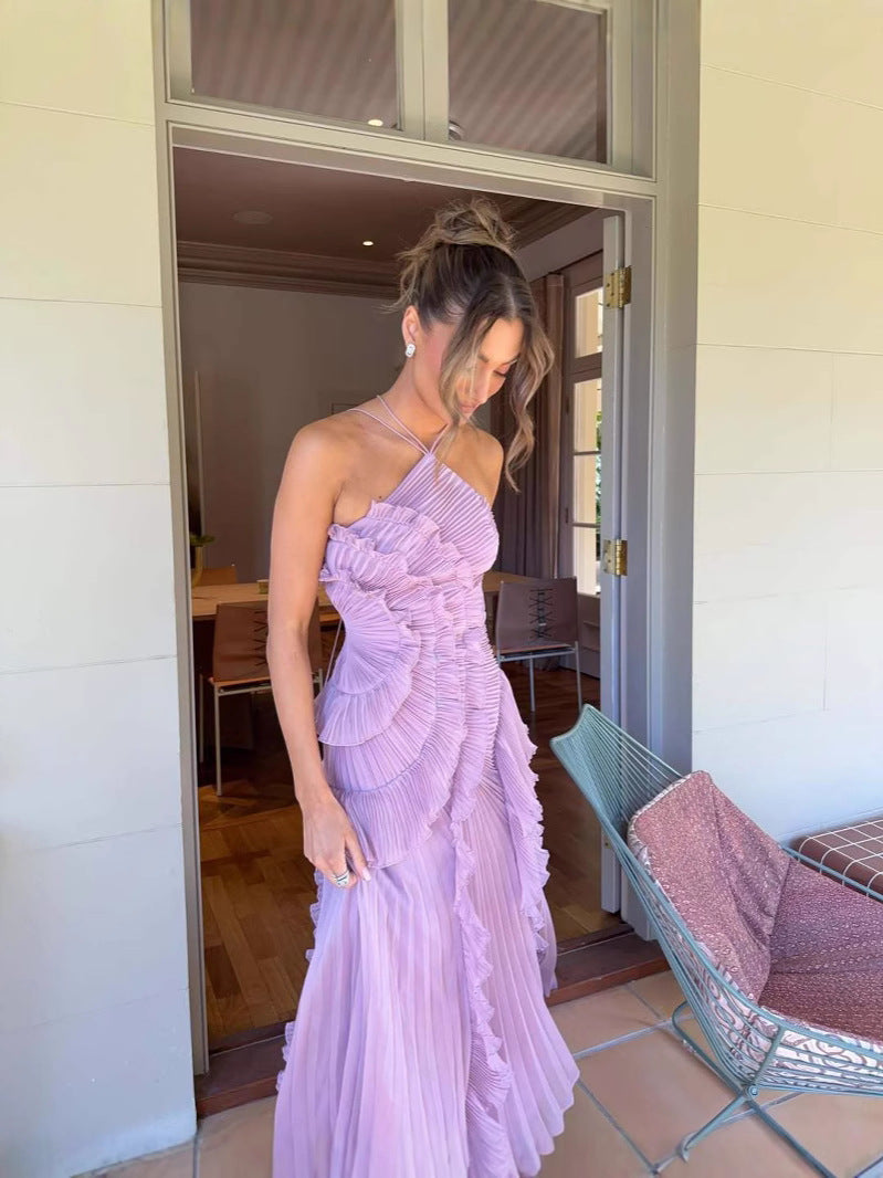 Aurelia – Speelse ruffle-jurk met klasse