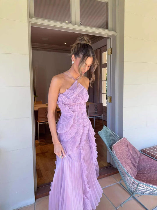 Aurelia – Speelse ruffle-jurk met klasse